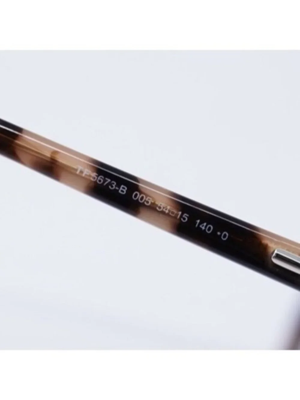 Tom Ford FT5673-B 005 Eyeglasses Black 54mm Cat Eye Frame, Blue Light Block